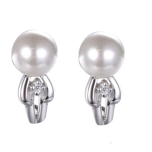 925 Silver Pear Shaped Wholesale Pearl Earring