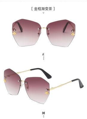 New Fancy Color Glasses Unique China Design Frame Custom Women Sun Glasses Sunglasses