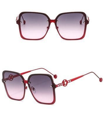 2022 Hot Sale! ! ! ! ! ! Square Metal Diamond Brand Sunglasses