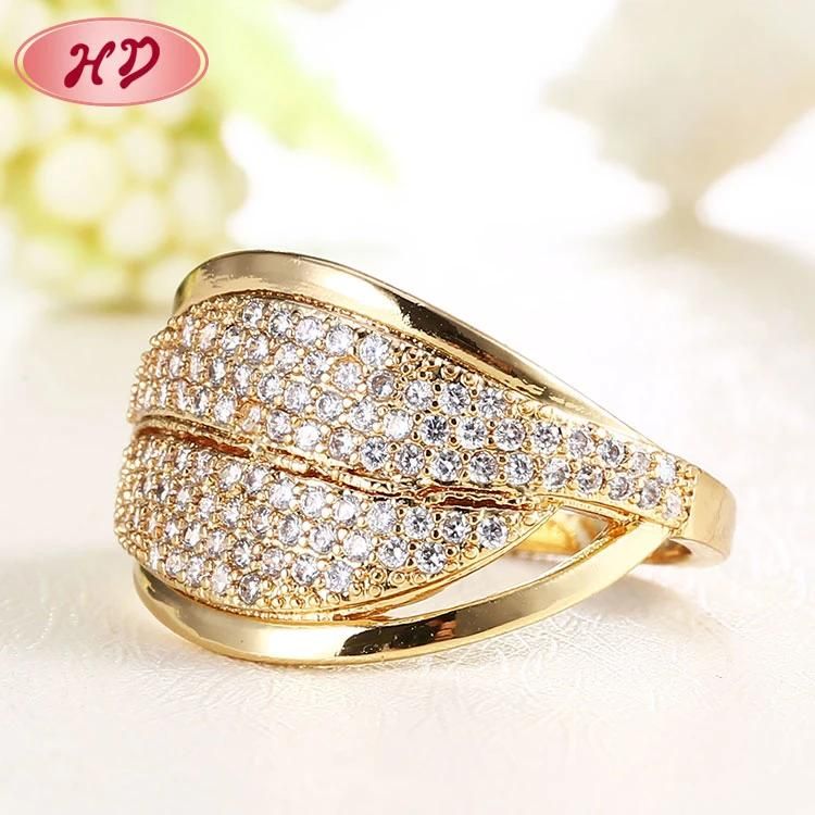 2020 New Style Destiny Jewellery Wholesale Fashion Rings Women Wedding Rings 18K Gold Plated Gift for Women