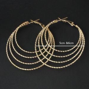 Circle Round African Bijoux Nickel Lead Free Earring