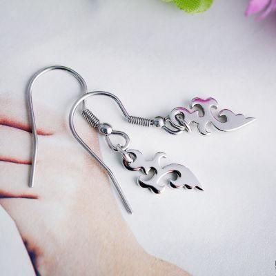 Hip-Hop Hip-Hop Cool Girl Earrings Flaming Knife Earrings