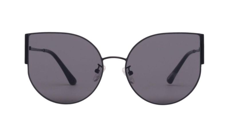 2022 Hot Selling Polarized Cat Eye Metal Sun Glasses