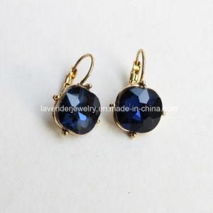 Fashion Glass Clip Earrings New Statement Charm Jewelry for Female