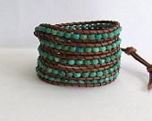 Wrapped Leather Bracelet