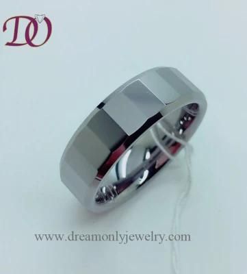 Piano Key Tungsten Ring Tungsten Carbide Ring