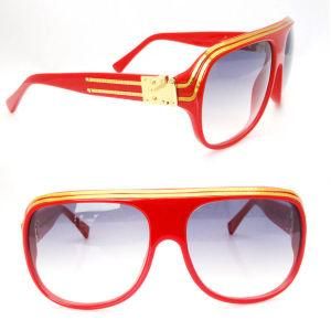 Ladies Spectacles Frame Brand Name Sunglasses Acetate Sunglasses Millionaire Red Sunglasss