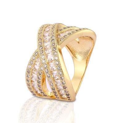 Fashion 18K Gold Plated Silver Stainless Steel Wedding Engagement Jewelry Design Man Finger Rings