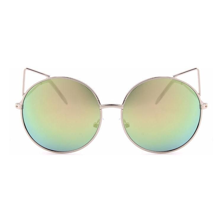 Cat Design Children Sunglass Metal
