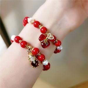 Hot Sales Good Price Women Charm Bracelet Evil Eye Bead Men Leather Accessories Bracelet