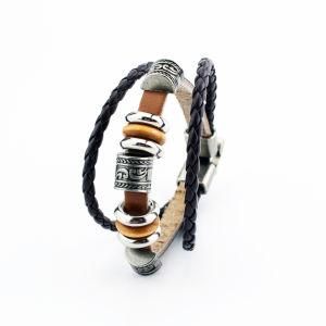 Retro Promotion Gift Fashion Jewelry Genuine Leather Bracelet