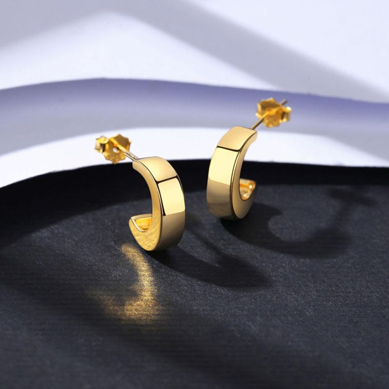 Fashion Jewelry Earring Solid Color Jewelry Silver Earrings