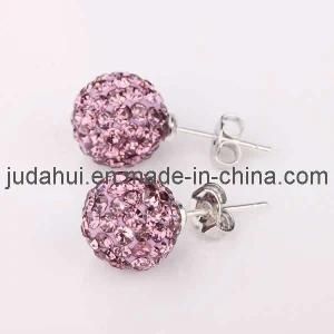 2012 Handmade Shamballa Earrings (JDH-ADER014)