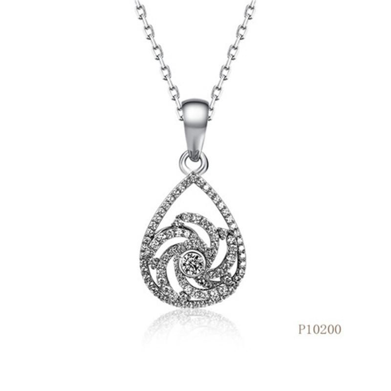Wholesale Fashion Silver Jewelry of Rotating Pendant