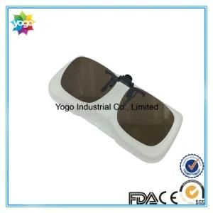Ce FDA Fashion UV400 Polarized Clip on Sunglasses
