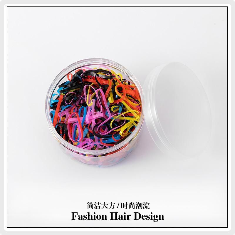 Fashion Jewelry Colorful Disposable Leather Band Hair Ring