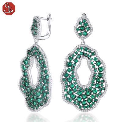 Popular Ins Celebrity New Earring colorful cubic zircon wholesale factory price Earring