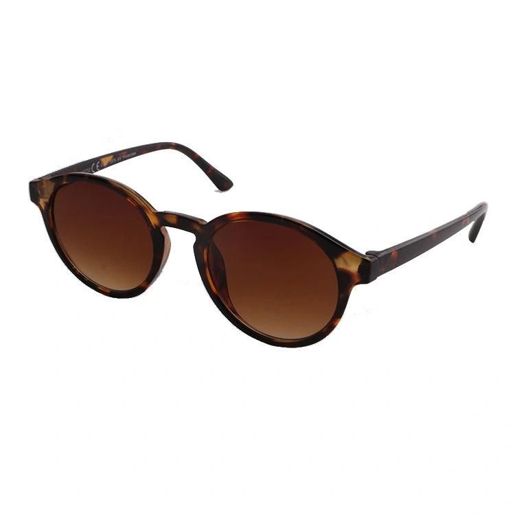 2019 Round Shape Tortoise Simple Fashion Sunglasses