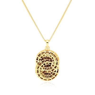 Wholesale Gold Plated Fashion Jewellery Customize Copper/Stainless Steel Jewelry Pendant Necklace