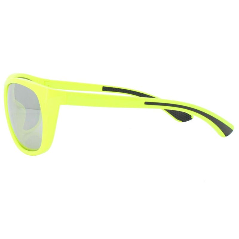 2020 Hot Selling Round Shape Sports Sunglasses with Rubber