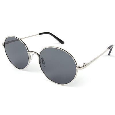 Fashion Style Grey Round Eye Rim Metal Frame Sunglasses Custom Printing Wholesale Sun Glasses Manufacturer