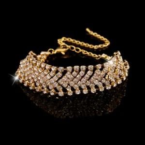 Elastic Bangles Fashion Jewelry Gold Bracelet
