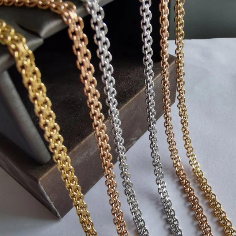 Stainless Steel Necklace Bk Bulk Chain for Fashion Craft DIY