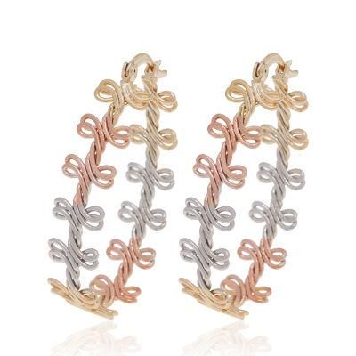 Designer Earrings Tricolor High Quality Women&prime; S Earrings