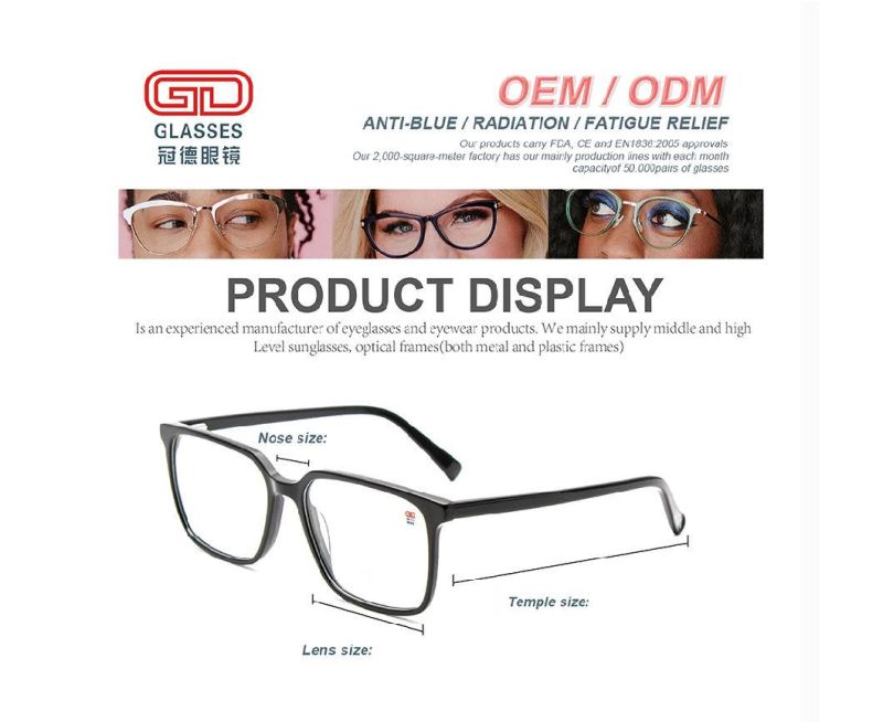 for Man Custom Polarized Acetate High Quality Sun Glasses Fashion Sunglass