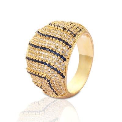 Fashion 18K Gold Plated Engagement Wedding Jewelry Stainless Steel Silver Man Finger Rings Design