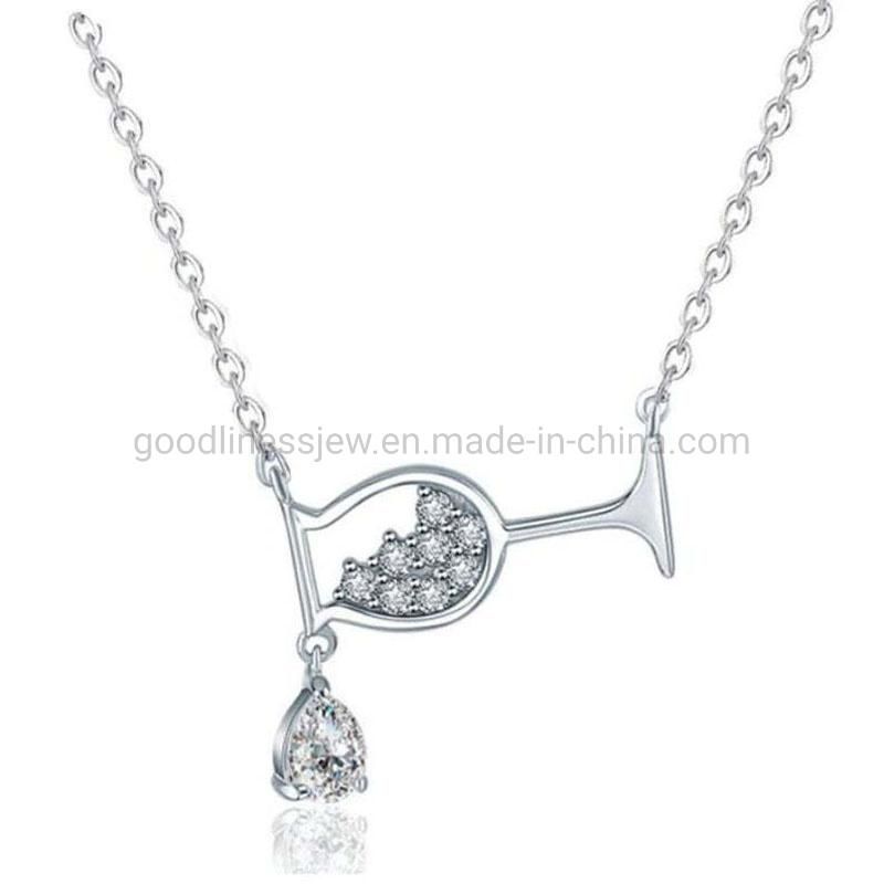 Hot Sale Newest Fashion Ladies Zircon Necklace Jewelry