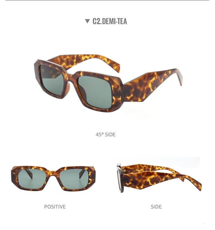 2022 Trendy Square Wholesale Designer Sunglasses Hip Hop Sunglasses for Unisex