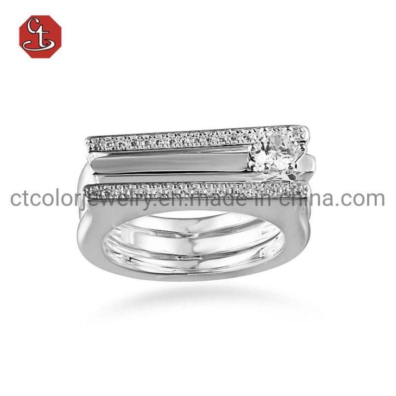 925 Sterling Silver Rings Jewelry Fashion Jewelry Rings for Men and Women