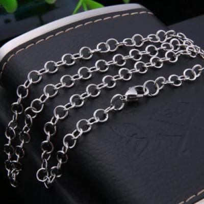 Fashion Stainless Steel Jewelry Circle Chain Wholesale