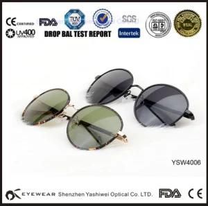 High Quality Vintage Round Metal Plastic Sunglasses Manufacturer