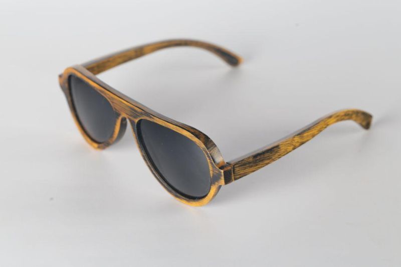 Popular Classic Rayban Aviator Style Bamboo Sunglasses
