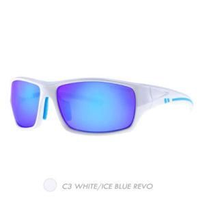 PC Polarized Sports Sunglasses, Fashion Plastic Square Frame Sp8007-03
