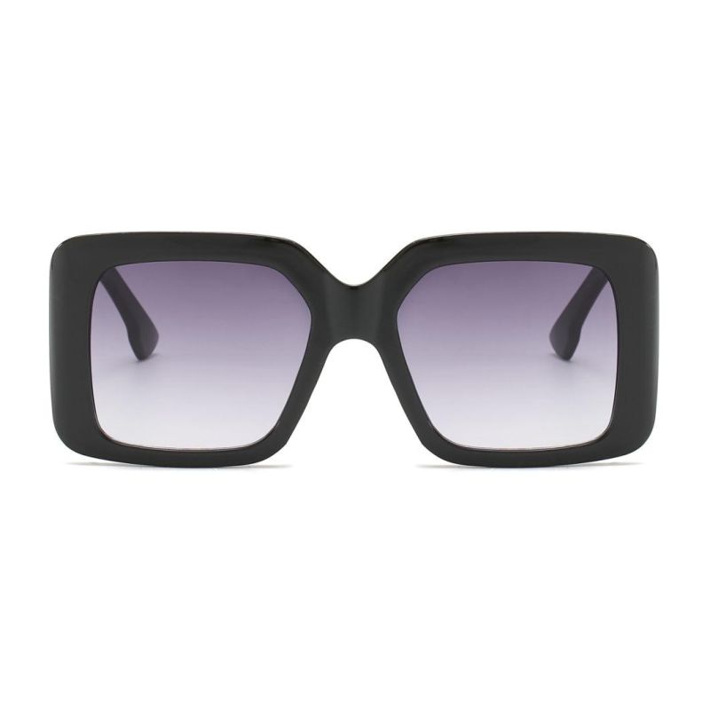 2020 Ready Made Hot Selling Square Shiny Women Fashion Sunglasses