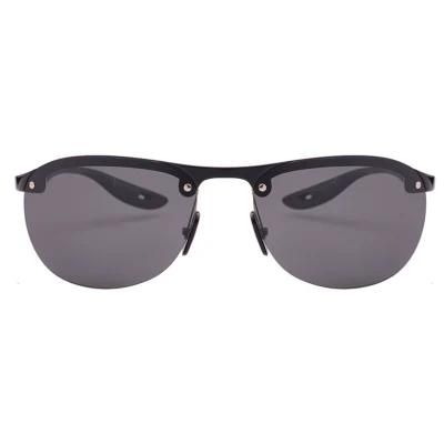 2019 Round Shape Half Frame Sports Sunglasses