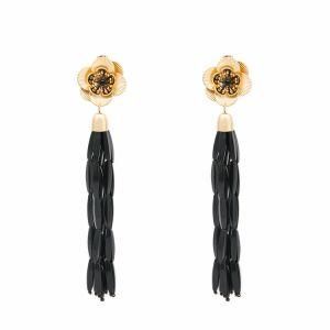 Fashion Accessories Women Jewelry Gold Plated Flower Stud Earrings