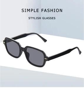 New Wholesale Vintage Rectangle Shades Candy Color Retro Square Sunglass