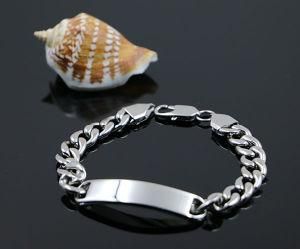 Mens Stainless Steel ID Bracelets