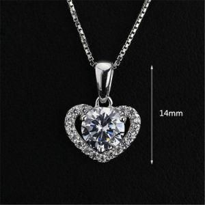 Popular Heart &amp; Arrow Stone Heart Pendant for Necklace