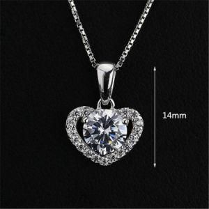 Popular Heart &amp; Arrow Stone Heart Pendant for Necklace