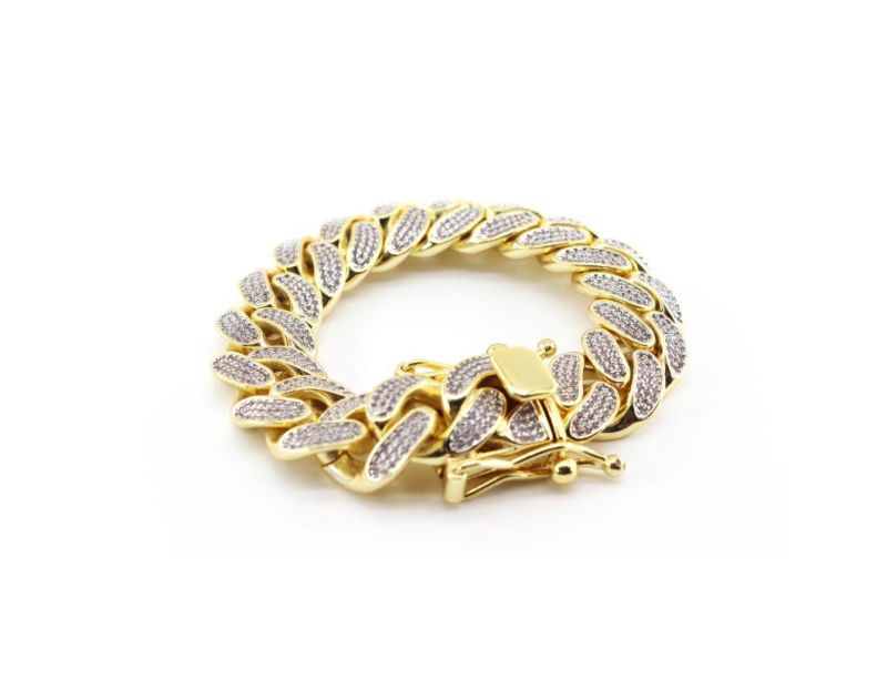 14K Cuban Link Bracelet Fashion Jewelry Chain
