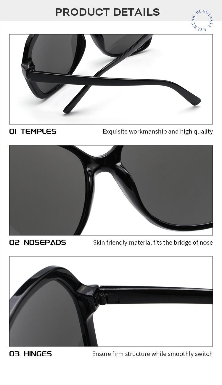 2022 New Fashion Women Sunglasses Round Frame