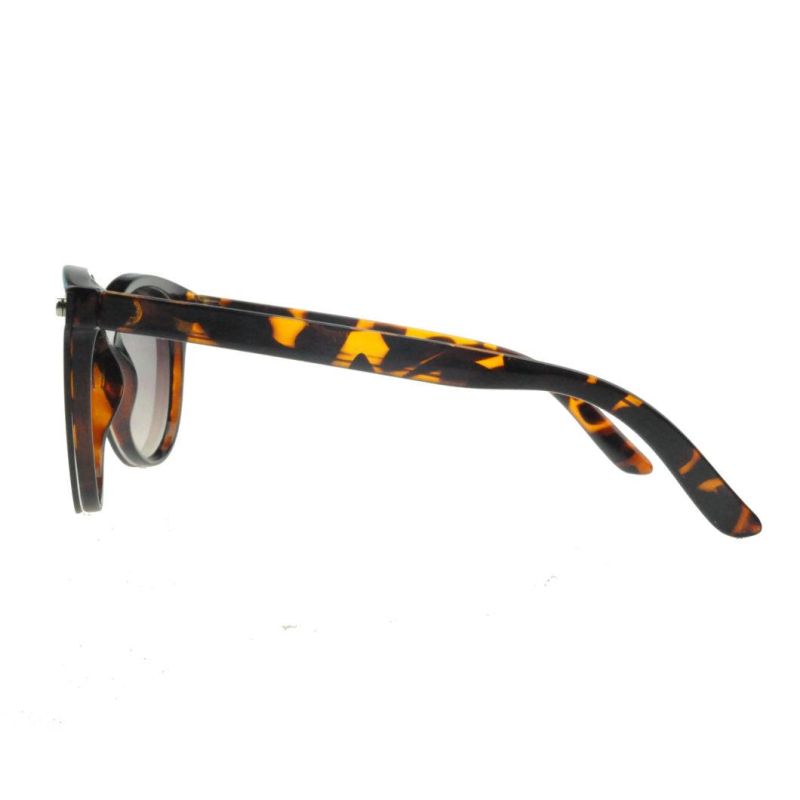 2018 Round Shape One Piece Flat Lens Sunglasses