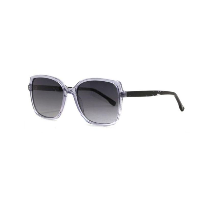 Squarish Injection Acetate Polarized Sunglasses for Women