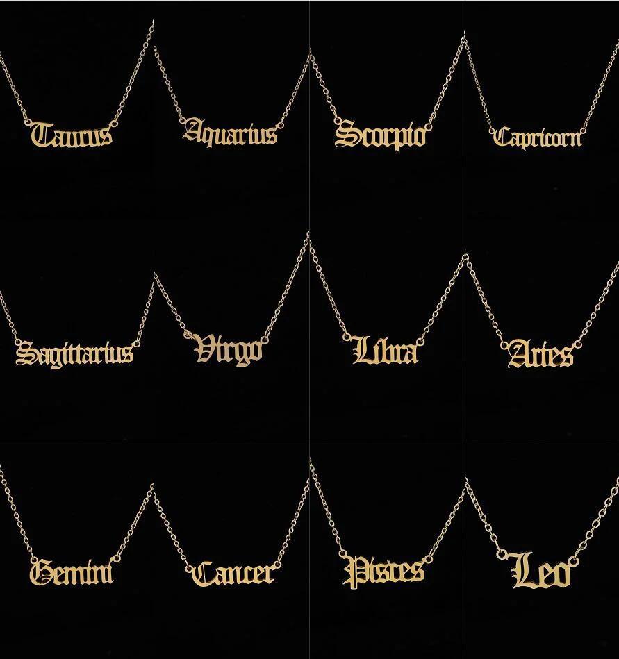 Manufacturer Stainless Steel Necklace Custom High Quality Non Fade 18K Gold Plated Pendant Necklace Name Fashion Jewelry Chain
