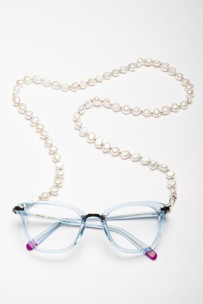 Marble Reading Glasses Chain